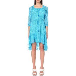 Diane von Furstenberg Camila Printed Silk Chiffon Dress